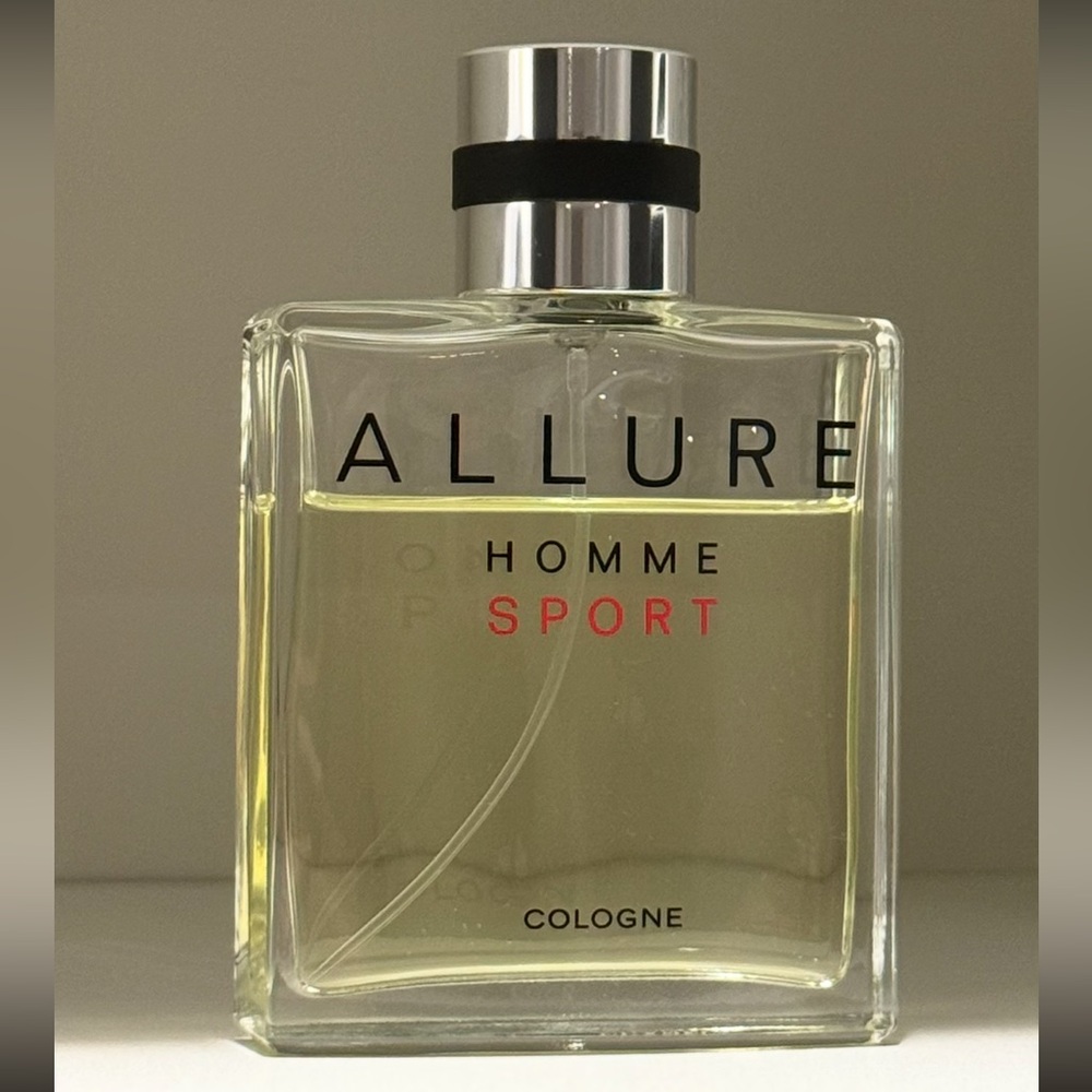 CHANEL Allure Homme Sport Cologne with Silver Cap